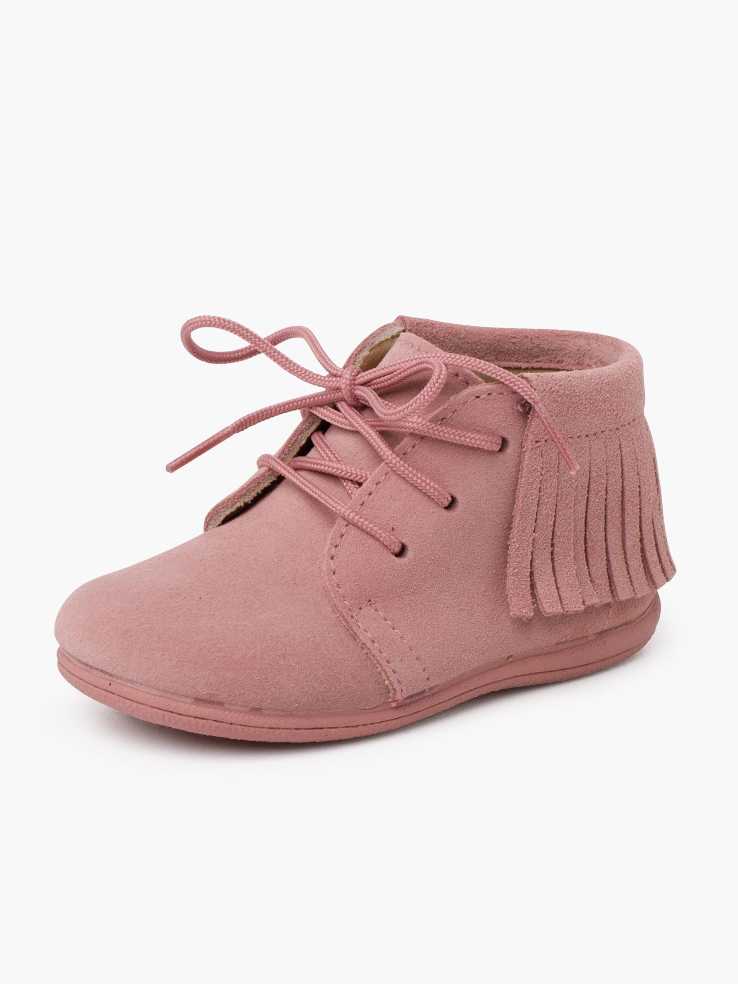 Bottes Pisamonas en rose : devant