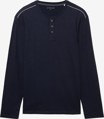 TOM TAILOR Shirt in Blauw: voorkant