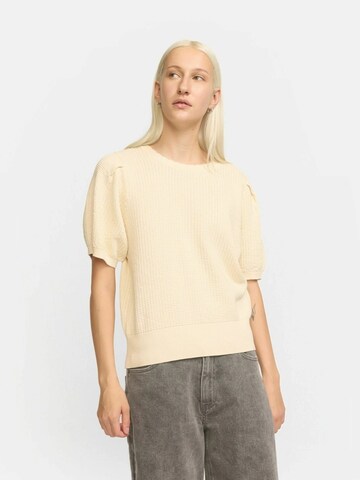 Pullover 'May' di Soft Rebels in beige: frontale