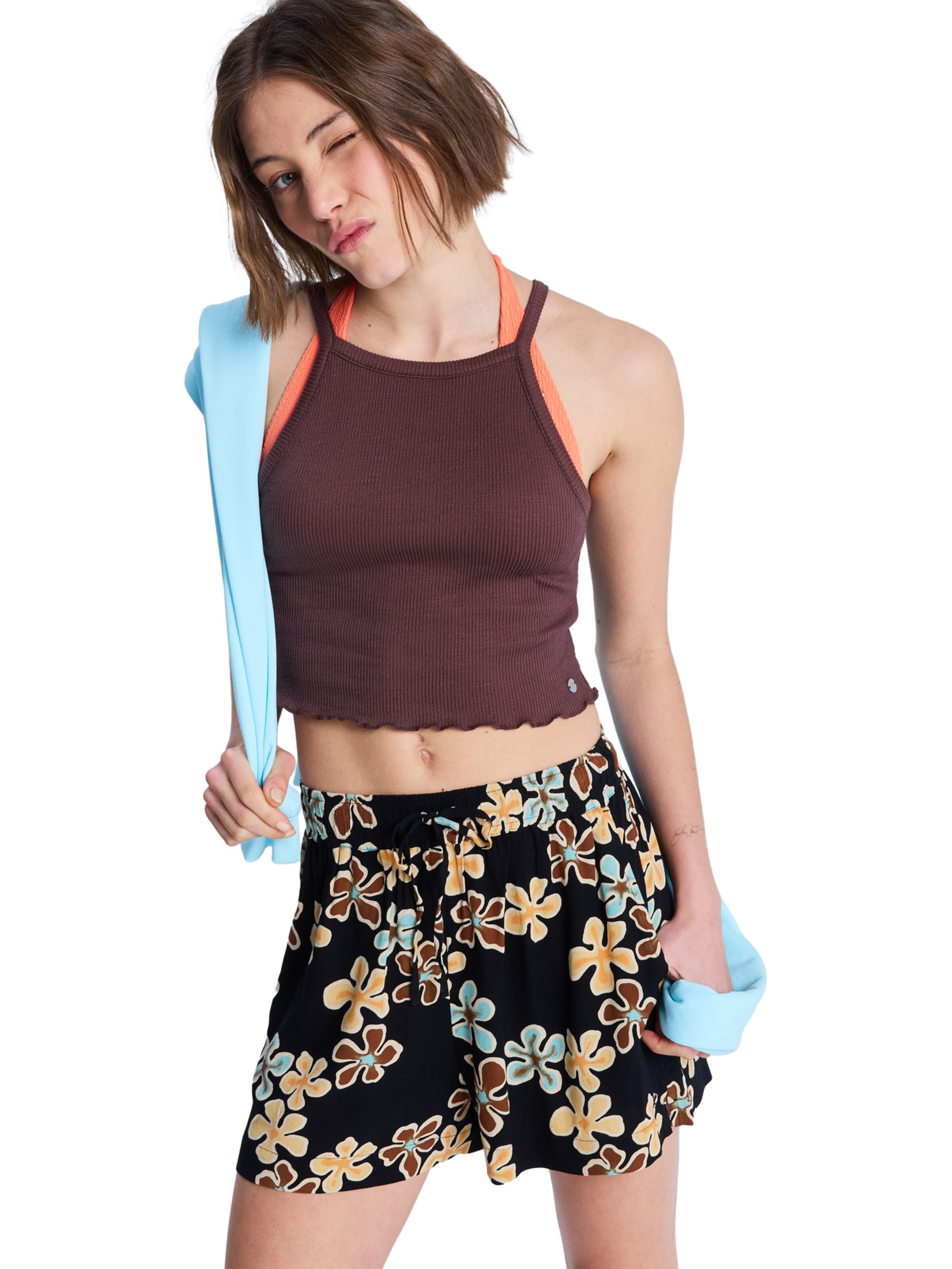 ROXY Regular Pants 'Lekeitio Break' in Black