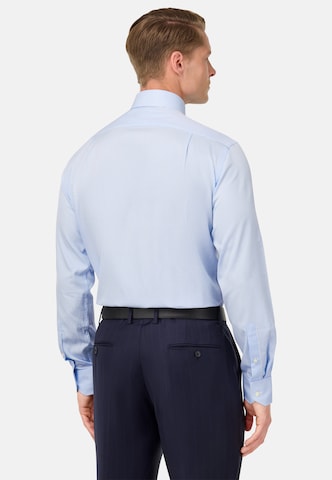 Boggi Milano Regular fit Button Up Shirt in Blue