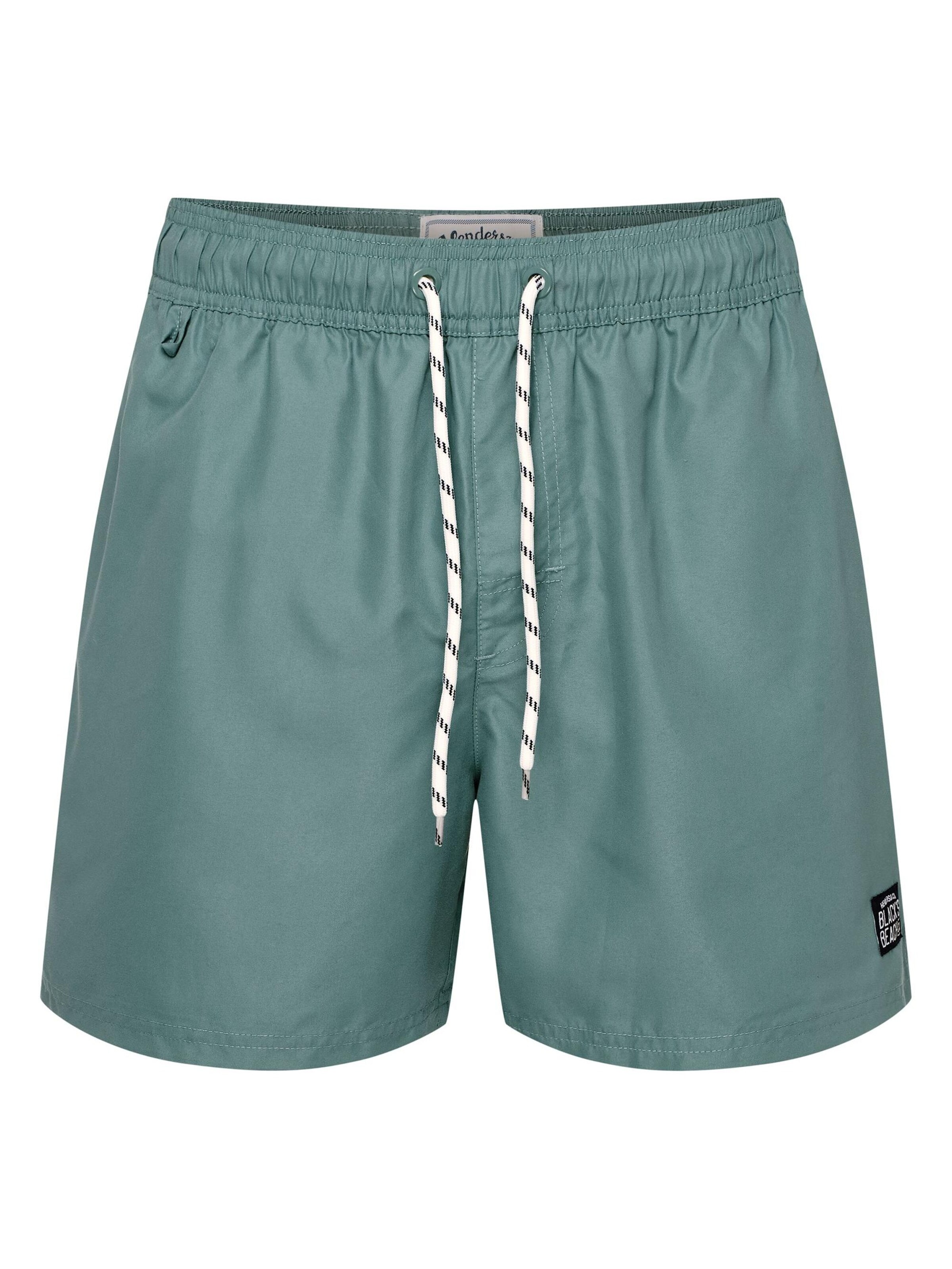 Henderson Badeshorts 'Badeshorts Bequeme leichtem Polyester für Strand und Pool React'‌‌‌ in Grün: Vorderseite
