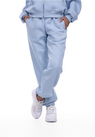 Pantalon Dropsize en bleu : devant