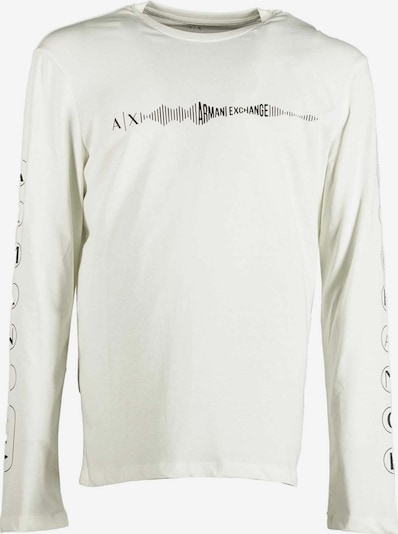ARMANI EXCHANGE Shirt in Black / Wool white, Item view