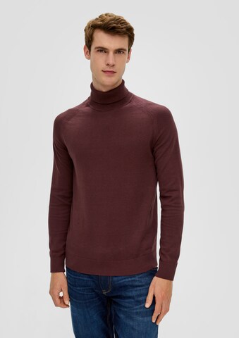 s.Oliver Sweater in Purple: front