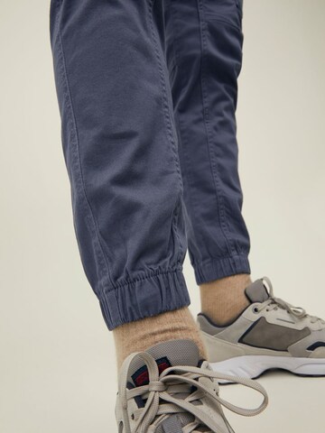 Effilé Pantalon cargo 'Paul' JACK & JONES en bleu