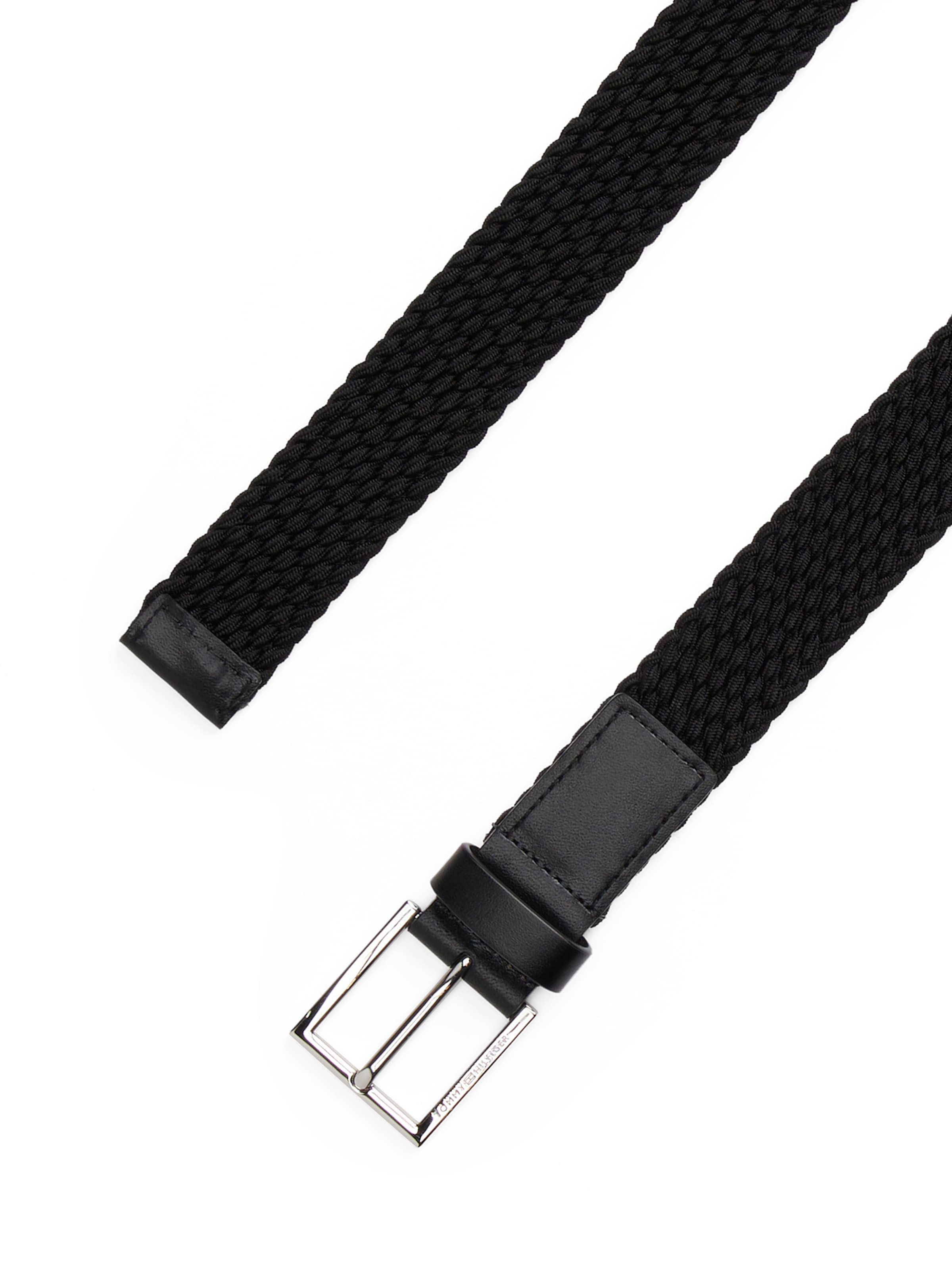 juoda TOMMY HILFIGER Diržas 'HUDSON 3.0'