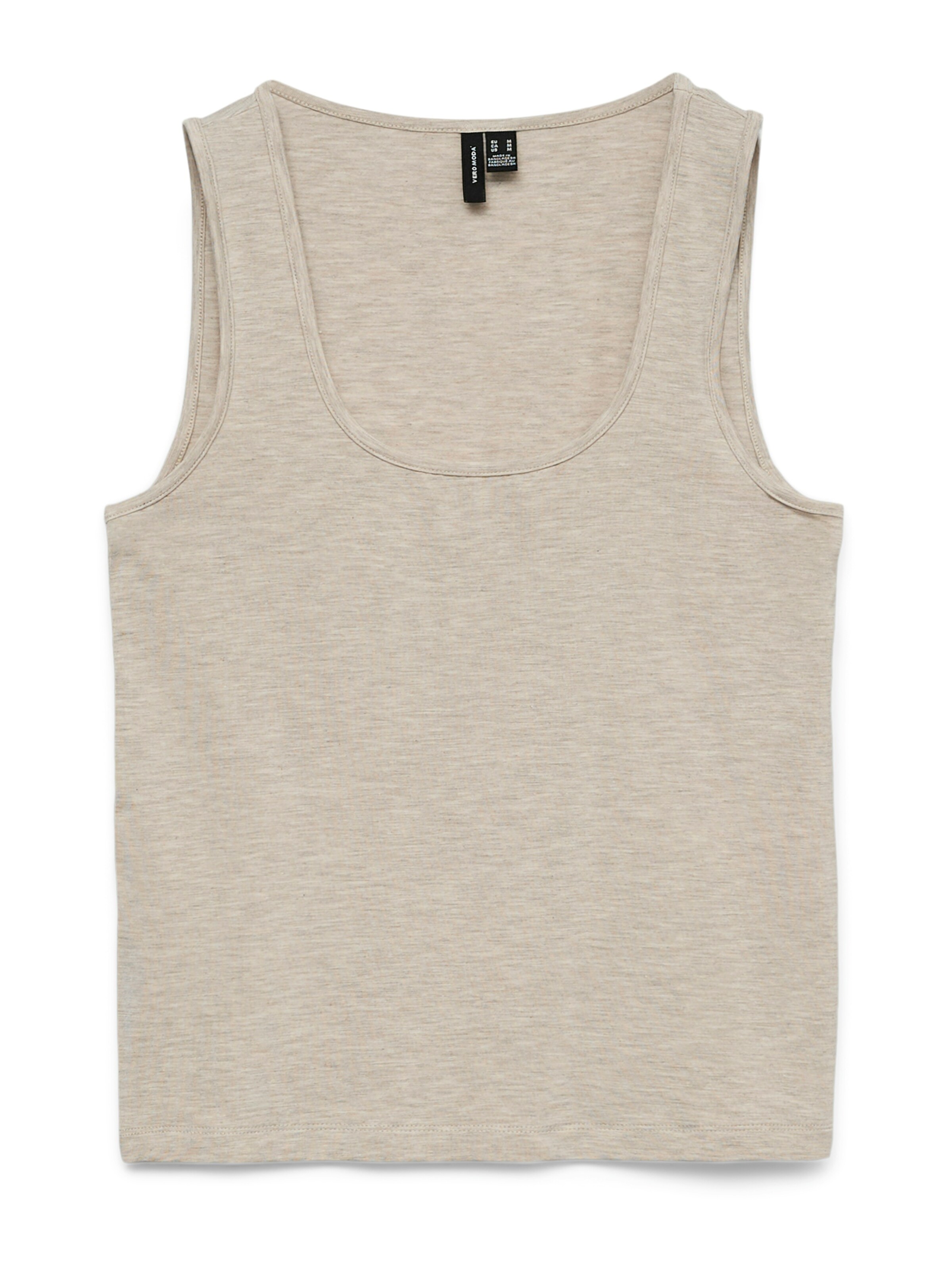 Top 'VMKYLIE' di VERO MODA in grigio: frontale