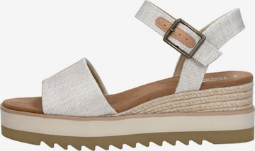 TOMS Sandals 'Diana' in White: front