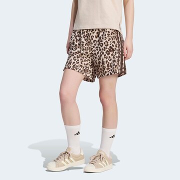 ADIDAS SPORTSWEAR Regular Workout Pants in Beige: front