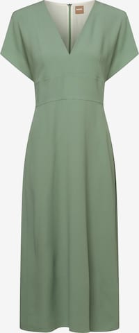 BOSS Black Dress 'Dawinga' in Green: front