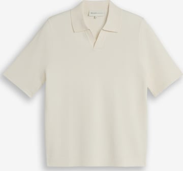 TOM TAILOR DENIM Pullover in Weiß: Vorderseite