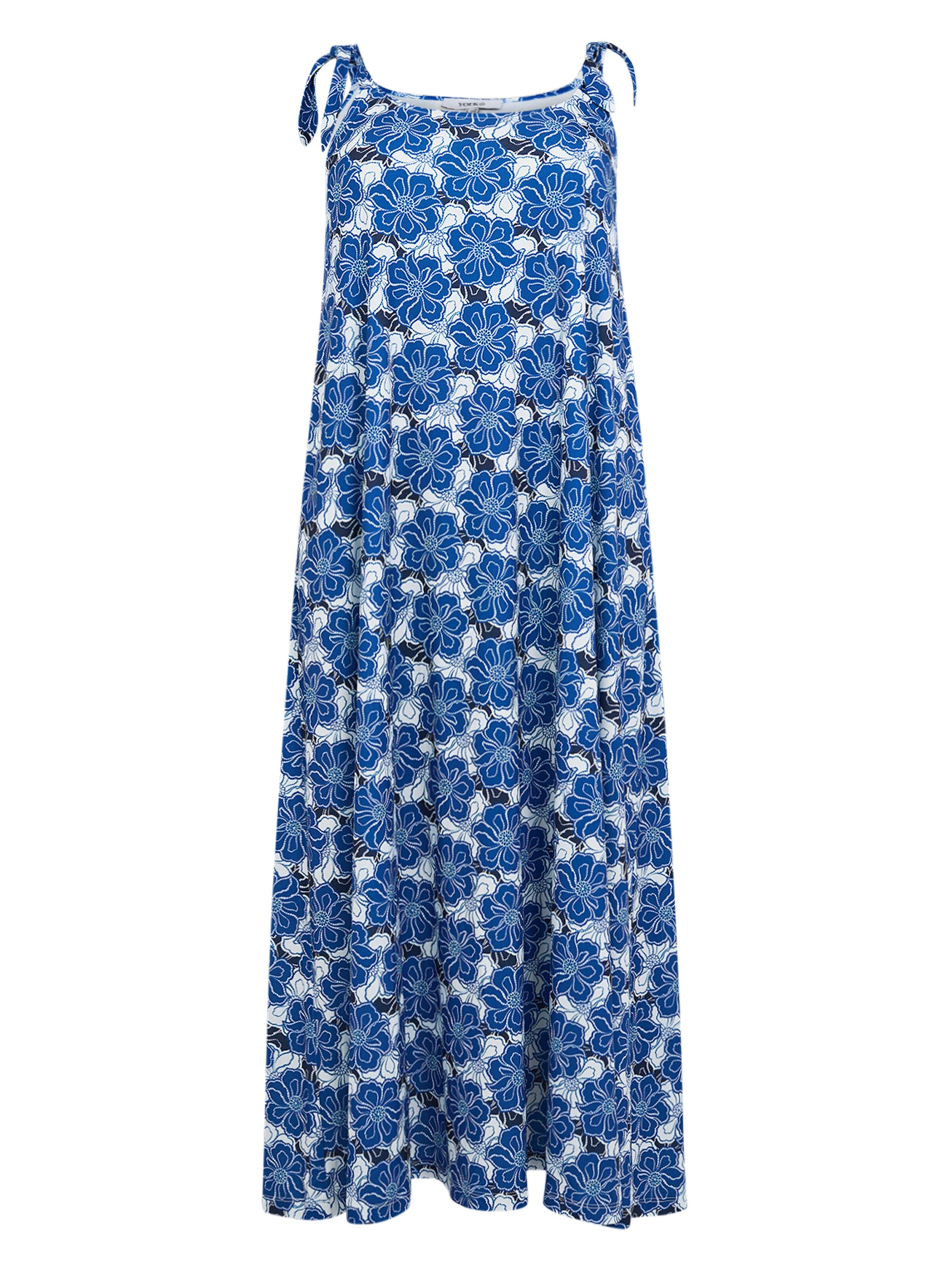 Robe YOEK en bleu : devant