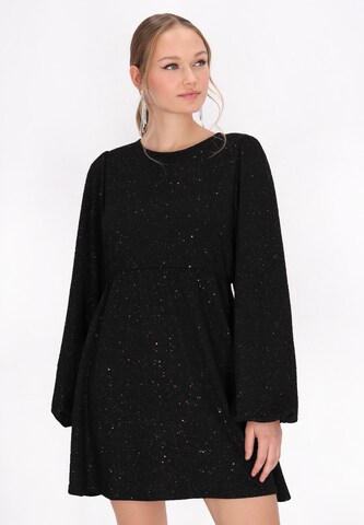 myMo at night Cocktail dress in Black: front