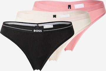 BOSS String in Beige: front