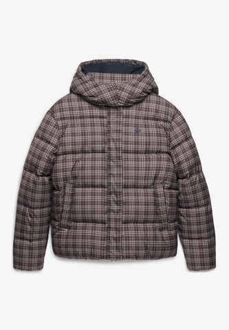 Superdry & Co Winterjas 'Premium' in Bruin