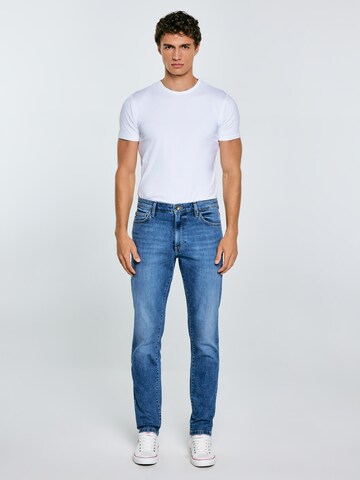 BIG STAR Tapered Jeans 'Harper' in Blauw