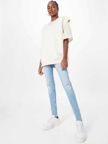 Skinny Jean 'Paola' ONLY en bleu