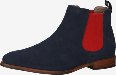 Gordon & Bros Chelsea Boots in navy / rot, Produktansicht