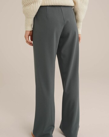 WE Fashion Regular Trousers in Grey