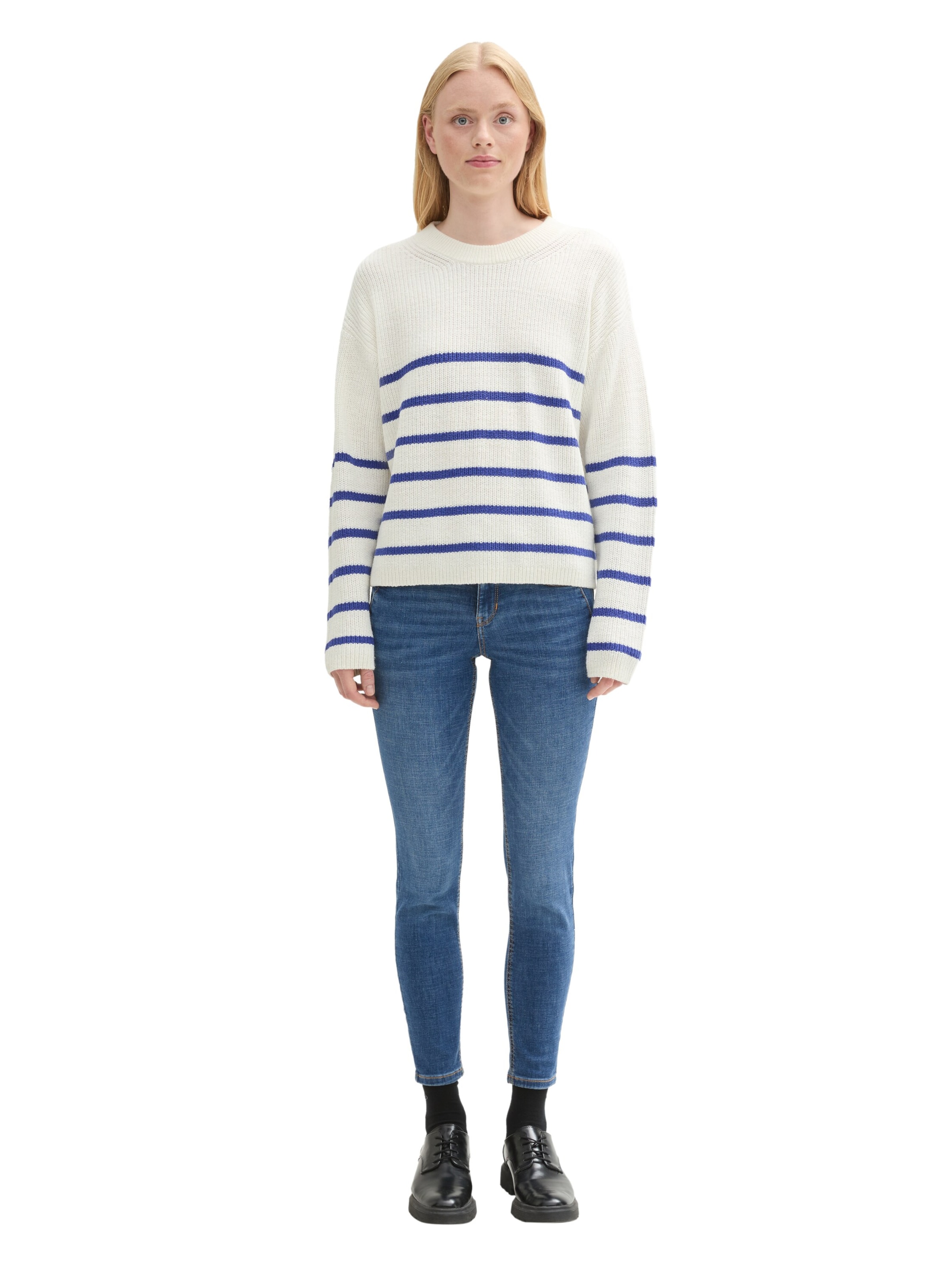 TOM TAILOR DENIM Skinny Τζιν σε μπλε: μπροστά