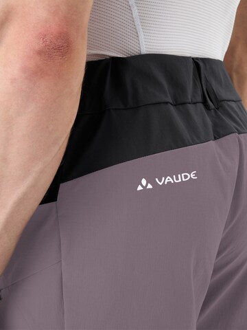 VAUDE Regular Outdoor trousers 'Tekoa IV' in Purple