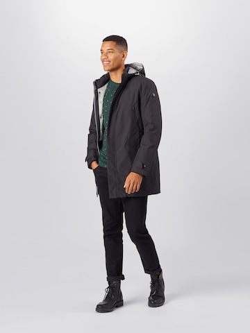 BRAX Regular Fit Jacke in Schwarz