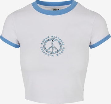 Urban Classics Shirt in Weiß: Vorderseite