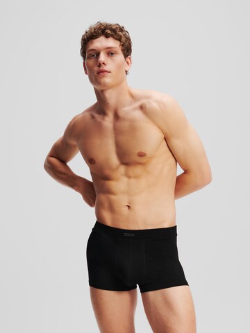 Boxer 'HOTEL' di Karl Lagerfeld in nero: frontale