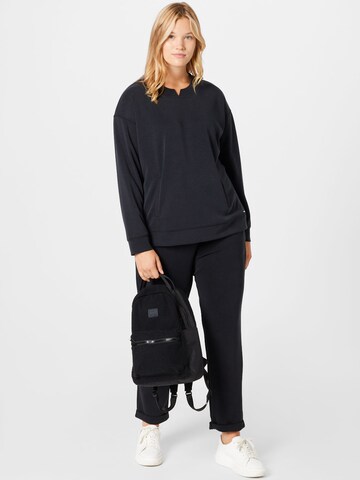 SAMOON Sweatshirt in Black