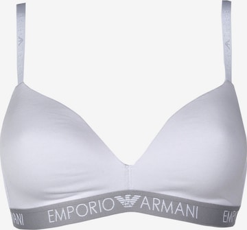 Bustier Soutien-gorge Emporio Armani en blanc : devant