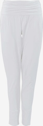 Jaya Slim fit Workout Pants 'Mari' in White: front