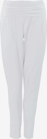 Jaya Slim fit Workout Pants 'Mari' in White: front