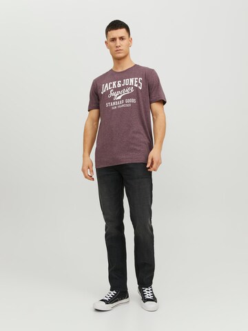 JACK & JONES Shirt in Purple