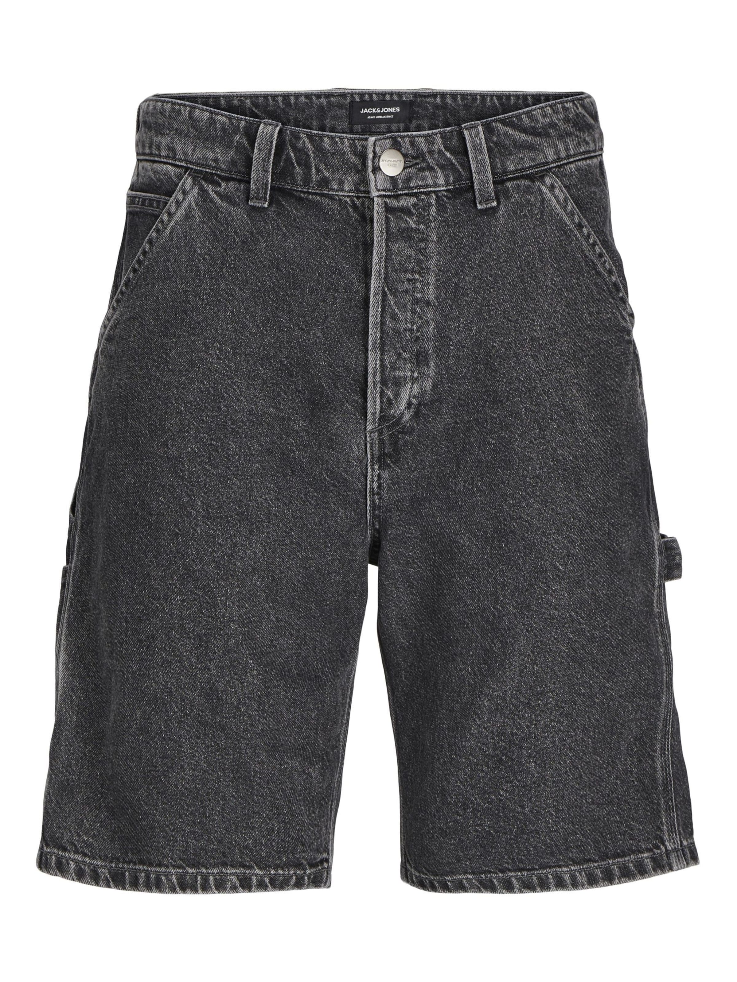 JACK & JONES Jeans 'JJIALEX JJCARPENTER' in Grey: front