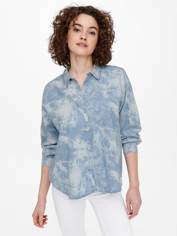 ONLY Bluse  'AVERIE' in Blau: predná strana