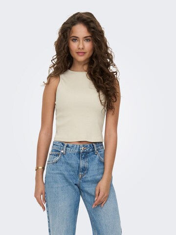 ONLY Top 'KERRY' in Beige: Vorderseite
