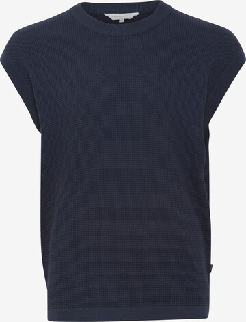 Casual Friday Sweater Vest in Blue: front