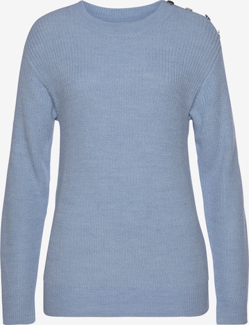 TAMARIS Sweater in Blue: front