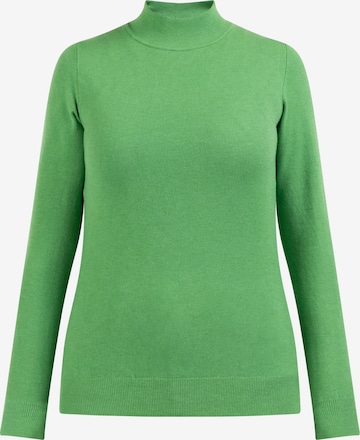 Pull-over MYMO en vert : devant