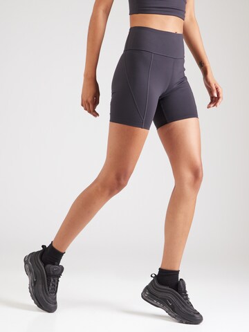 Reebok - Skinny Pantalón deportivo en negro: frente