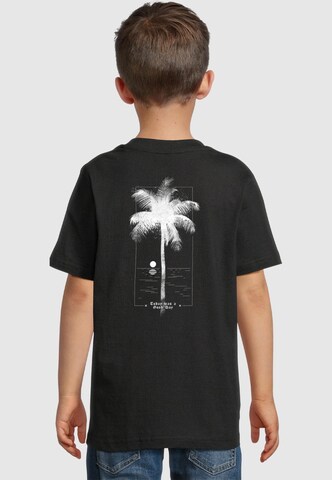 Mister Tee - Camiseta 'Good Day Palm Tree' en negro: frente