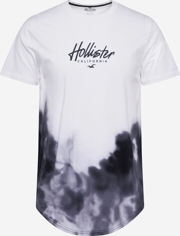 T-Shirt HOLLISTER en blanc : devant