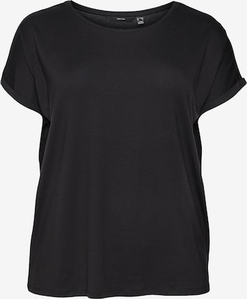 Vero Moda Curve Shirt 'AVA' in Zwart: voorkant