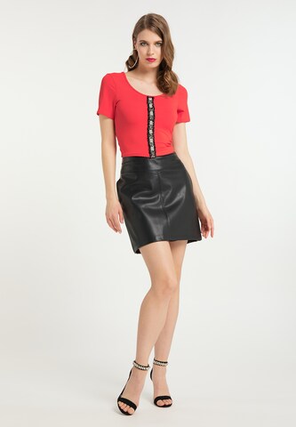 faina Shirt in Rood