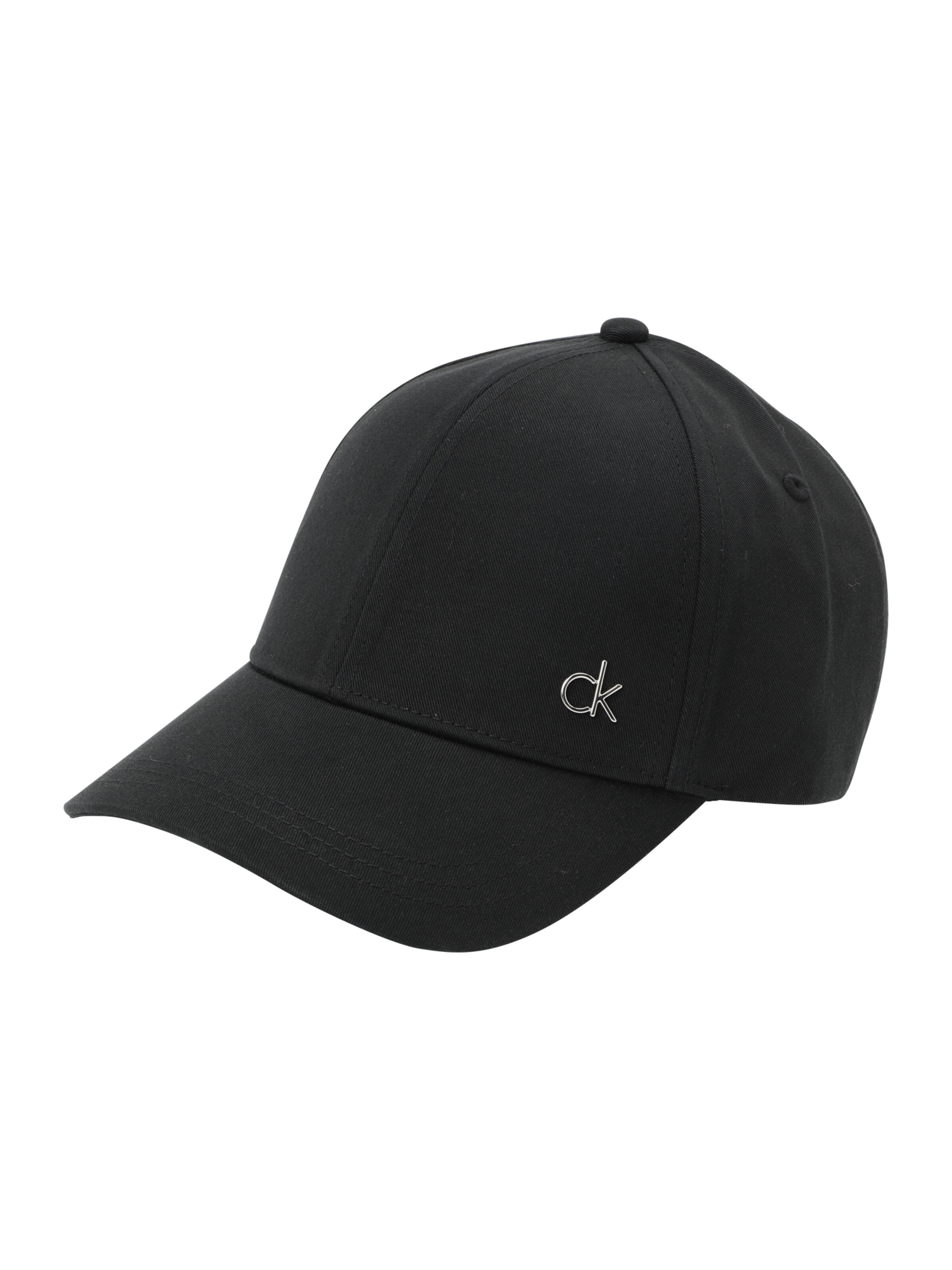 Casquette Calvin Klein en noir : devant