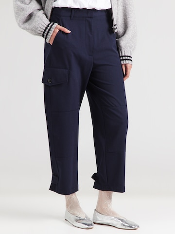 Weekend Max MaraLoosefit Cargo hlače 'APRILE' - plava boja: prednji dio