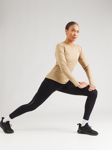 THE NORTH FACE Funkcionalna majica 'Shadow' | bež barva