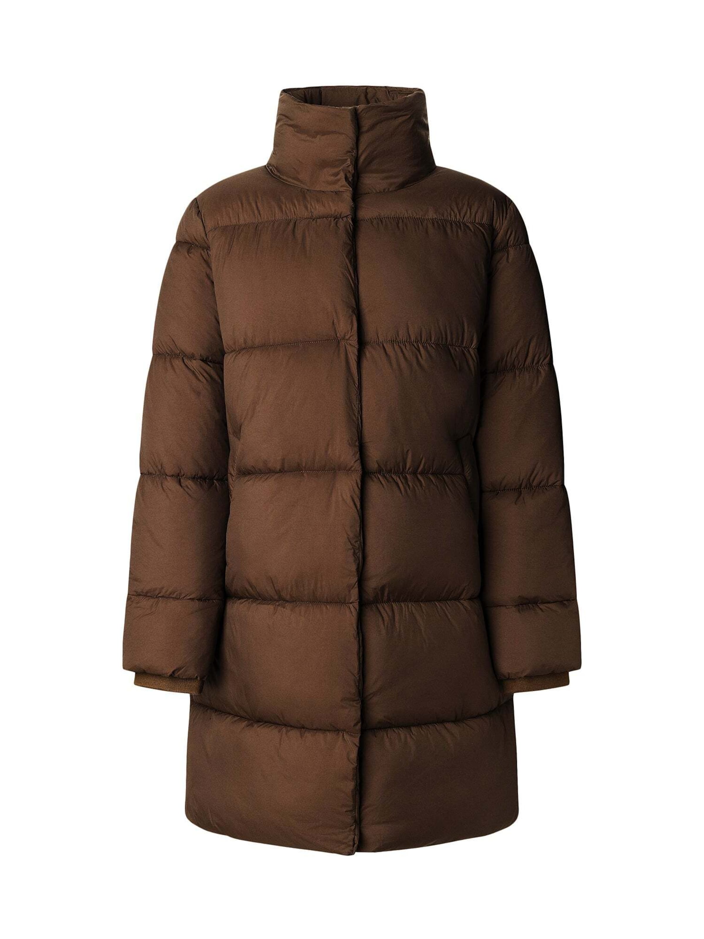 Pepe Jeans Vinterfrakke 'Tatum' i brun: forside