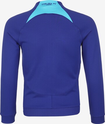 NIKE Sportsweatjacke in Blau